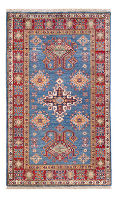 Alfombra Ziegler - Kazak - 158 x 97 cm - azul