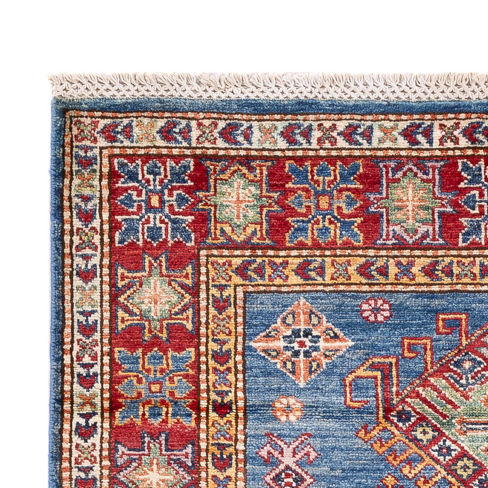 Alfombra Ziegler - Kazak - 158 x 97 cm - azul