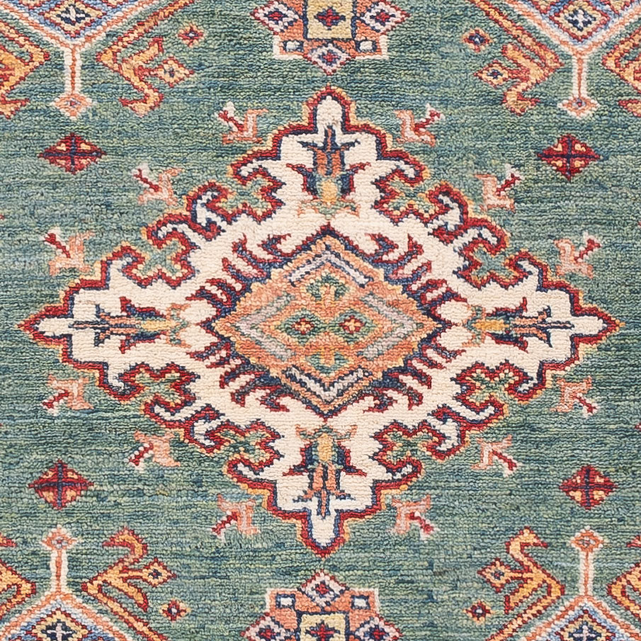 Alfombra Ziegler - Kazak - 152 x 99 cm - verde