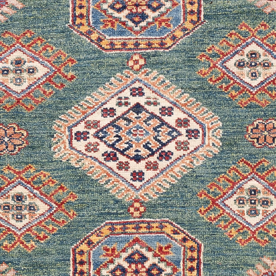 Alfombra Ziegler - Kazak - 154 x 100 cm - verde