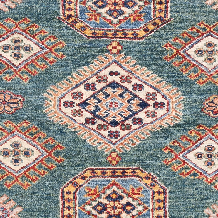 Alfombra Ziegler - Kazak - 154 x 102 cm - verde