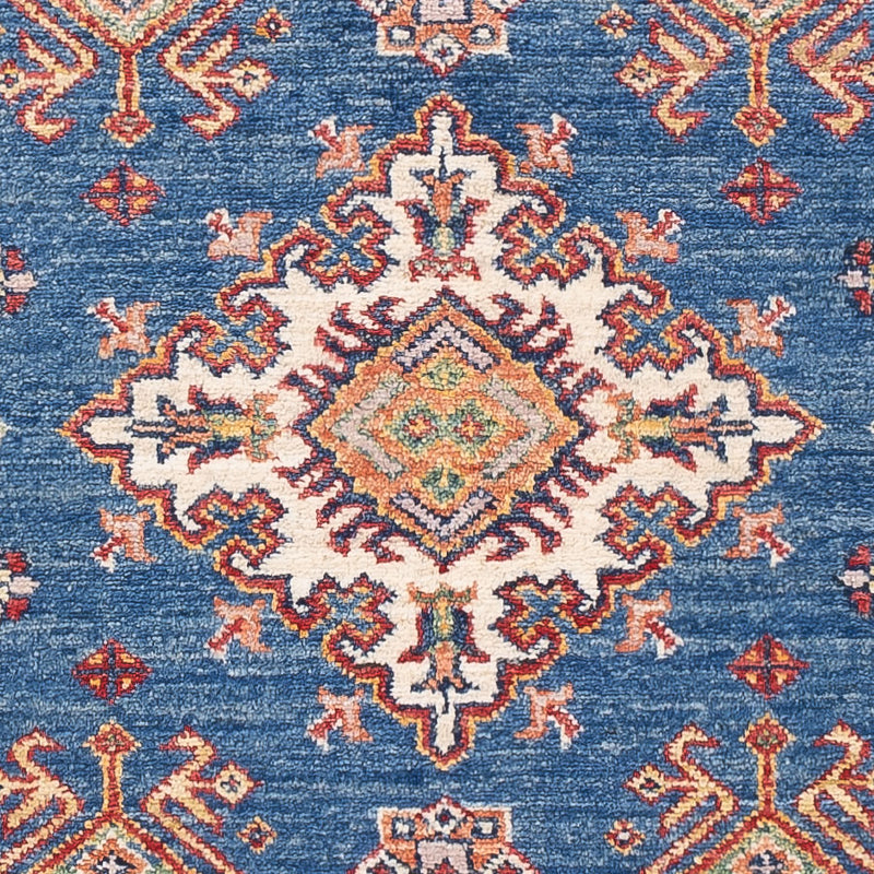 Alfombra Ziegler - Kazak - 152 x 95 cm - azul