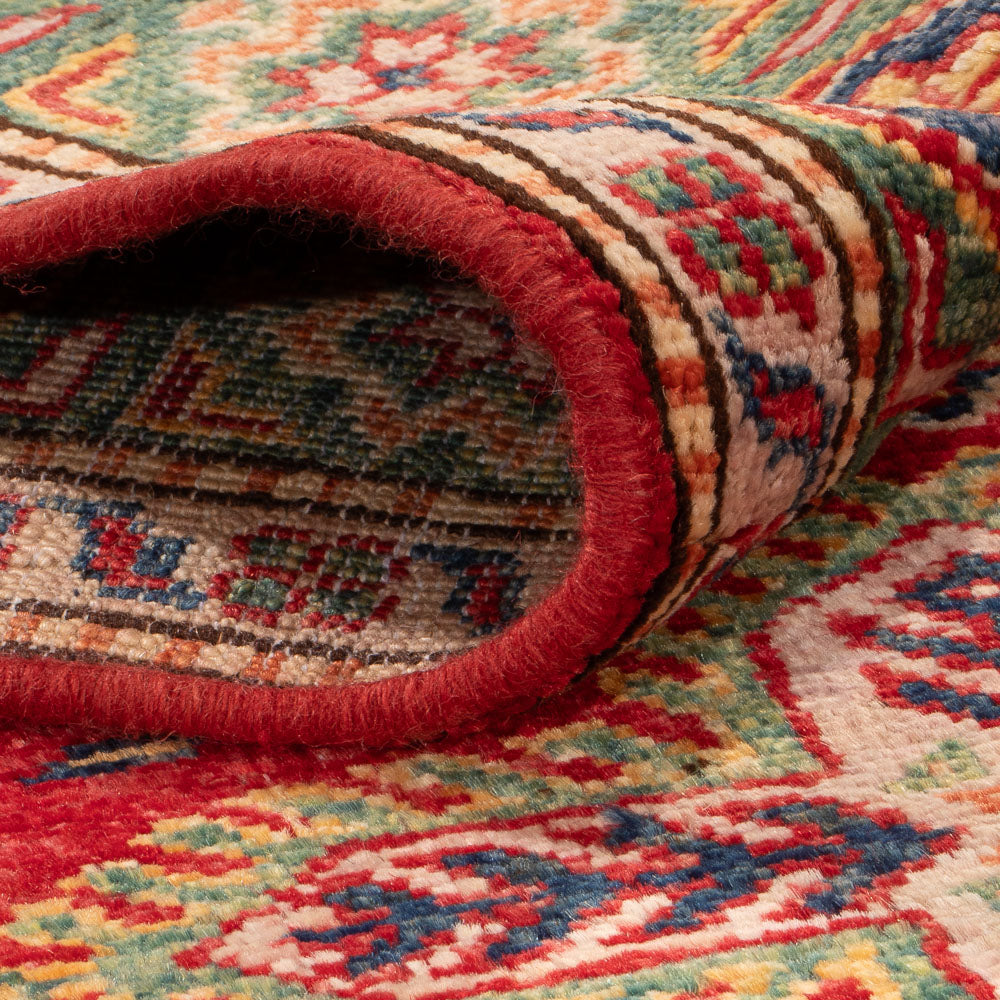 Alfombra Ziegler - Kazak - 154 x 100 cm - rojo