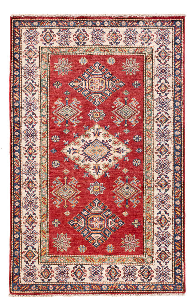Alfombra Ziegler - Kazak - 154 x 101 cm - rojo