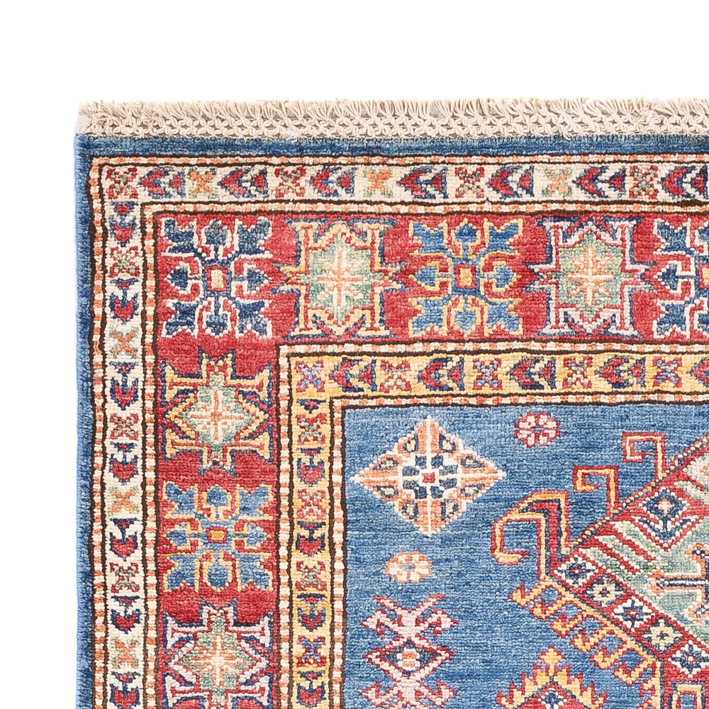 Alfombra Ziegler - Kazak - 158 x 100 cm - azul
