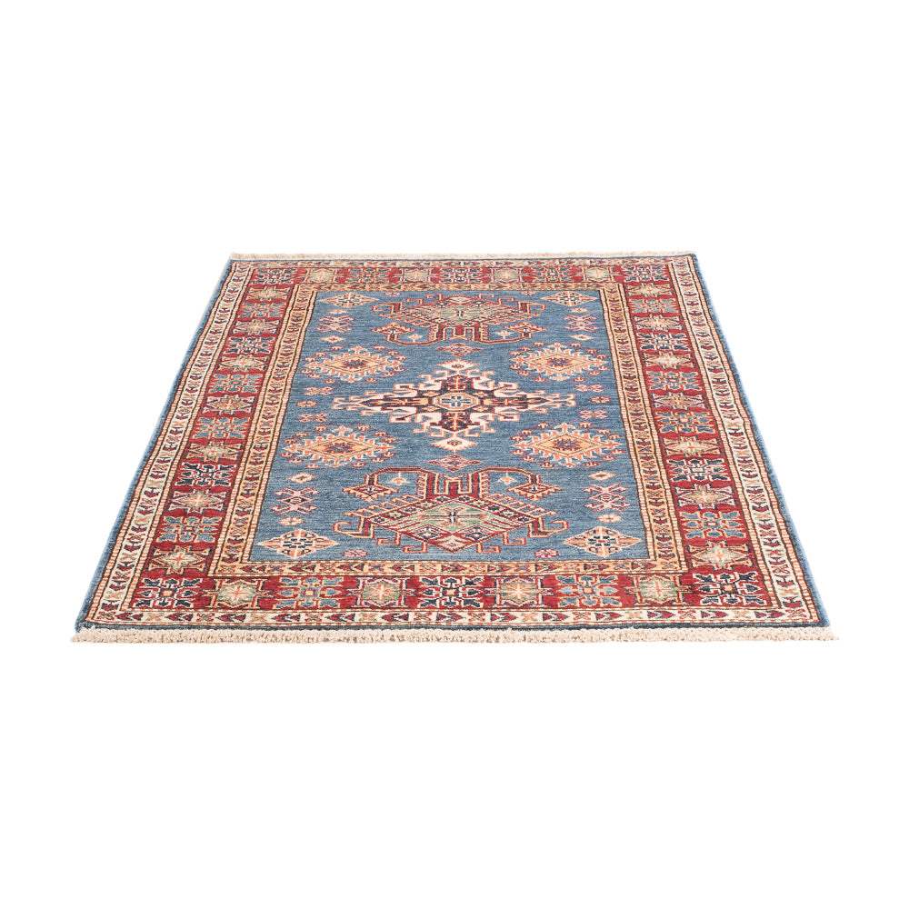 Alfombra Ziegler - Kazak - 158 x 100 cm - azul