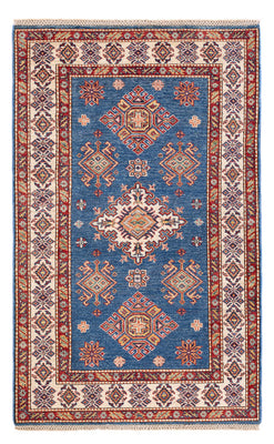 Alfombra Ziegler - Kazak - 152 x 96 cm - azul