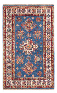 Alfombra Ziegler - Kazak - 152 x 96 cm - azul