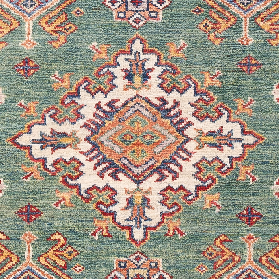 Alfombra Ziegler - Kazak - 154 x 98 cm - verde
