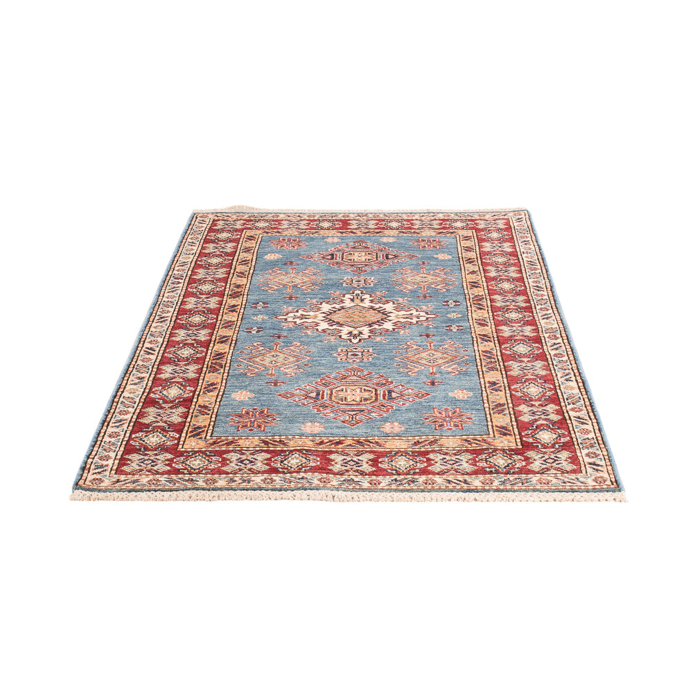 Alfombra Ziegler - Kazak - 150 x 95 cm - azul