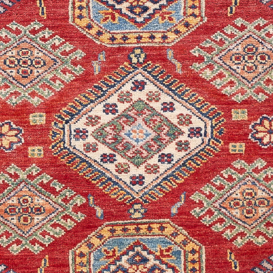 Alfombra Ziegler - Kazak - 151 x 100 cm - rojo