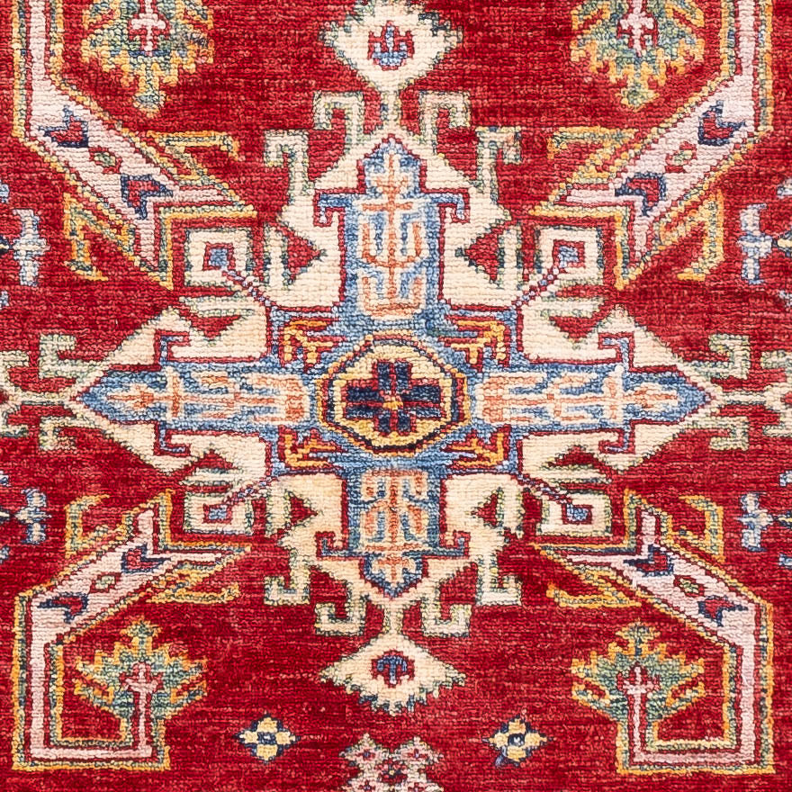 Alfombra Ziegler - Kazak - 144 x 99 cm - rojo