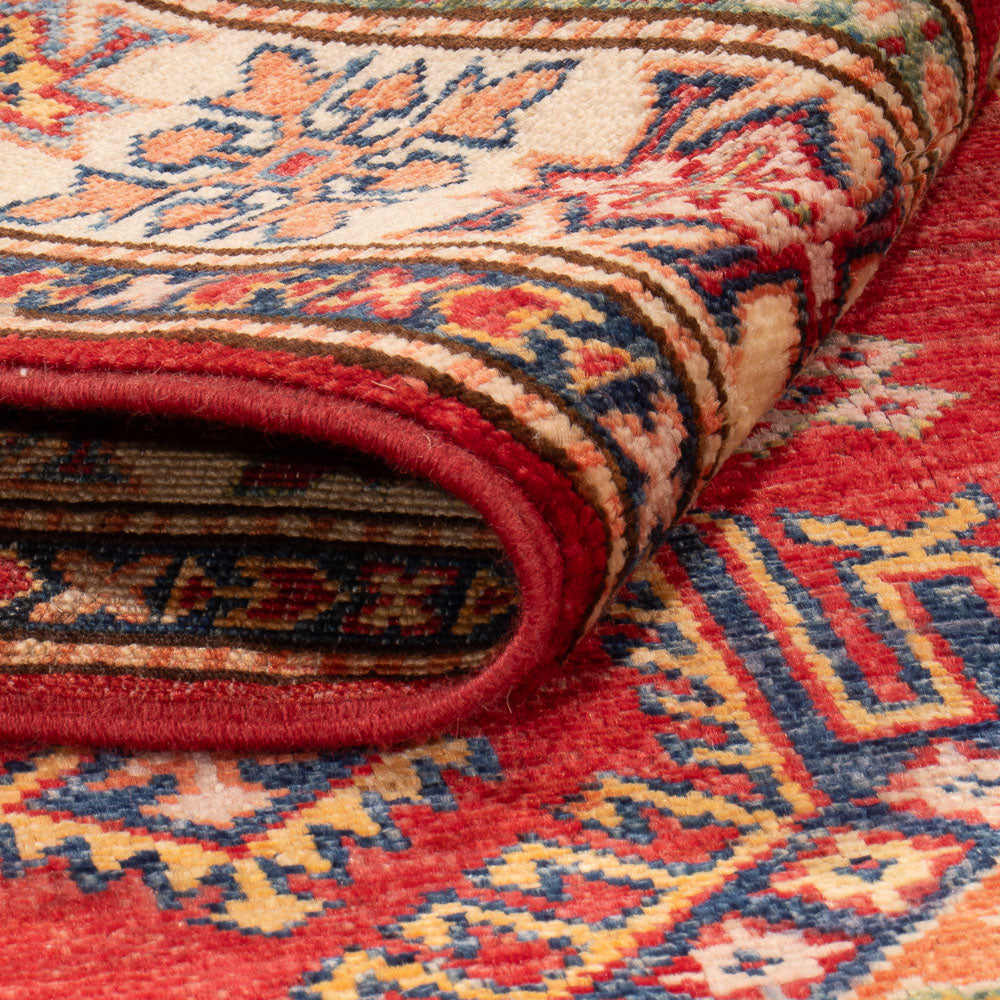 Alfombra Ziegler - Kazak - 143 x 99 cm - rojo