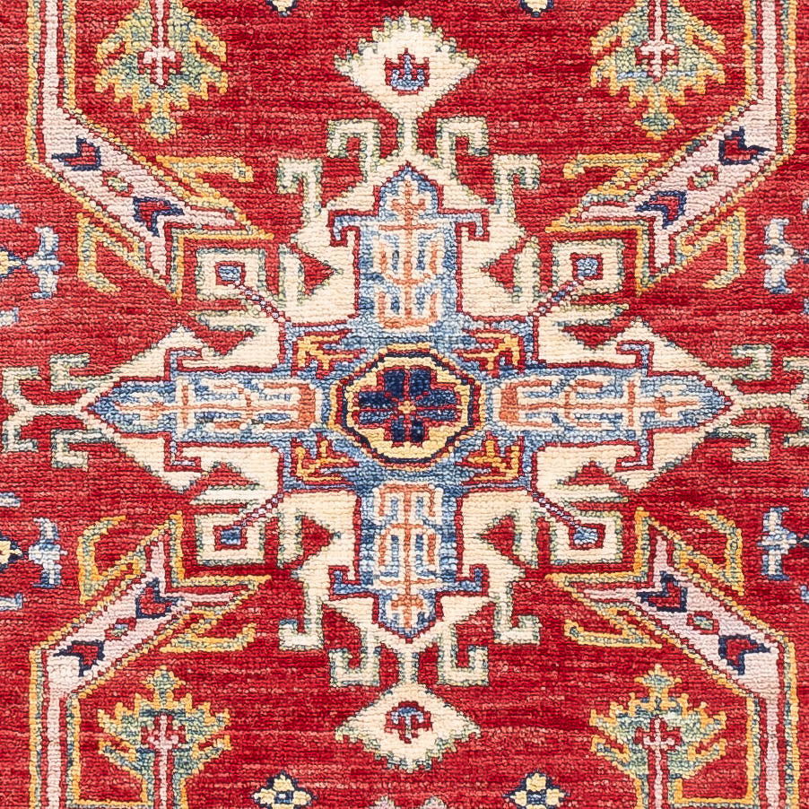 Alfombra Ziegler - Kazak - 148 x 100 cm - rojo
