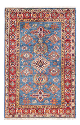 Alfombra Ziegler - Kazak - 155 x 99 cm - azul