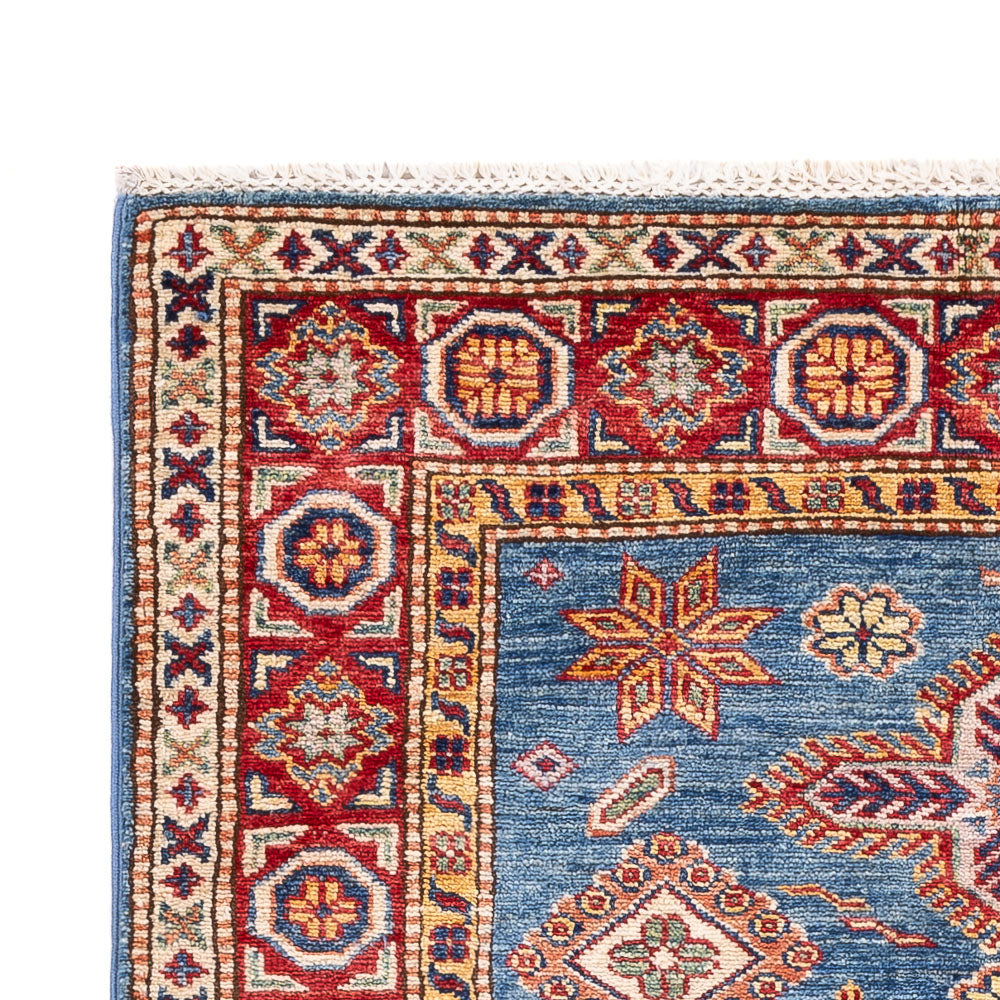 Alfombra Ziegler - Kazak - 155 x 99 cm - azul