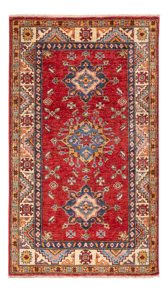 Alfombra Ziegler - Kazak - 150 x 85 cm - rojo