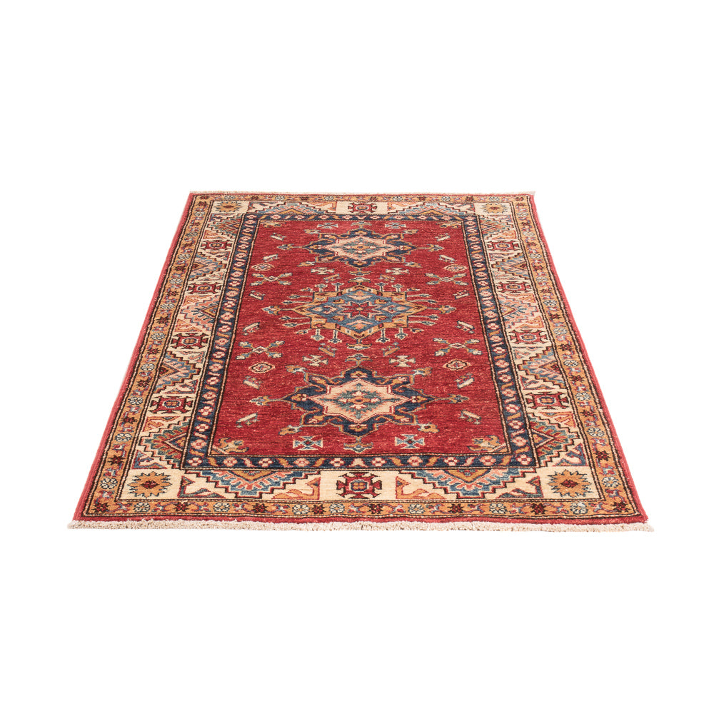 Alfombra Ziegler - Kazak - 150 x 85 cm - rojo