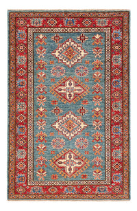 Alfombra Ziegler - Kazak - 153 x 100 cm - turquesa