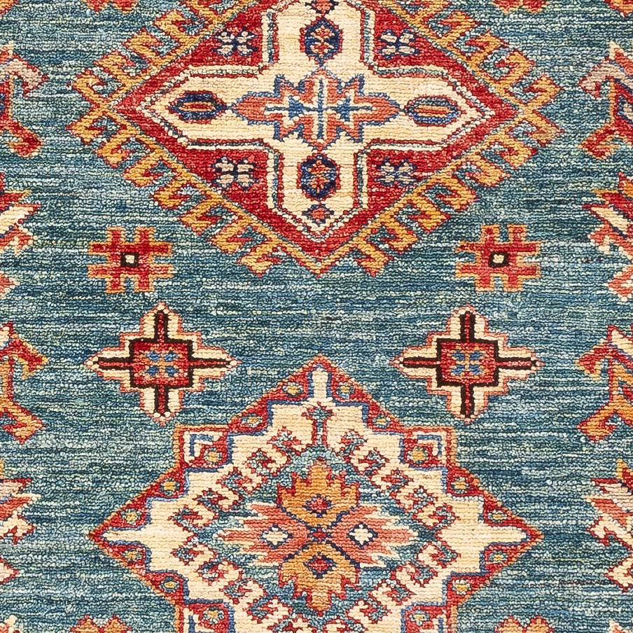 Alfombra Ziegler - Kazak - 153 x 100 cm - turquesa