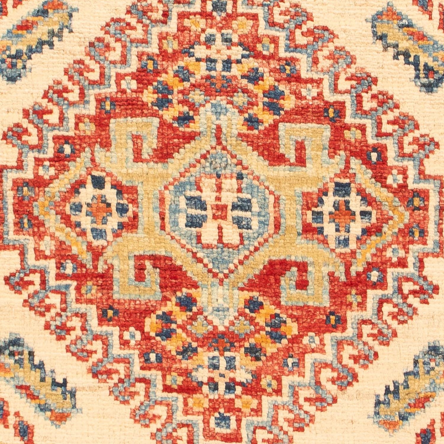 Alfombra Ziegler - Kazak - Real - 93 x 57 cm - beige claro