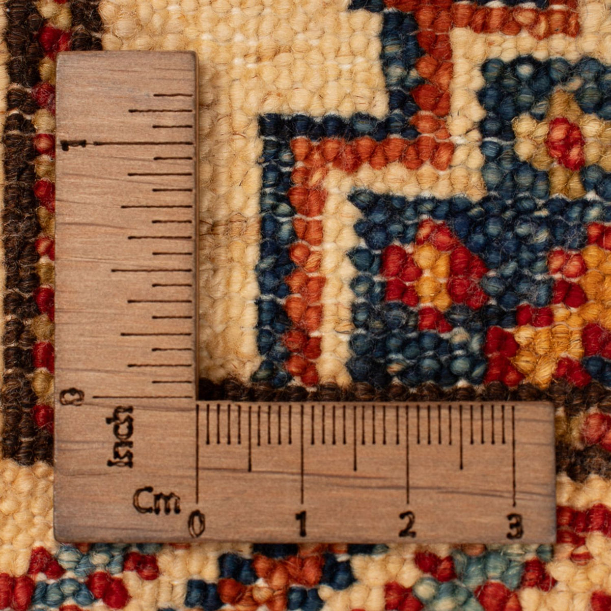 Alfombra Ziegler - Kazak - Real - 93 x 57 cm - beige claro