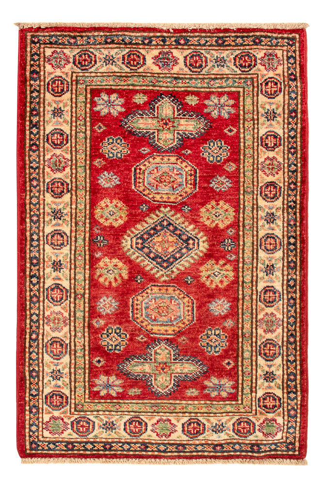 Alfombra Ziegler - Kazak - Real - 94 x 63 cm - rojo