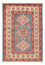 Alfombra Ziegler - Kazak - Real - 93 x 63 cm - azul claro
