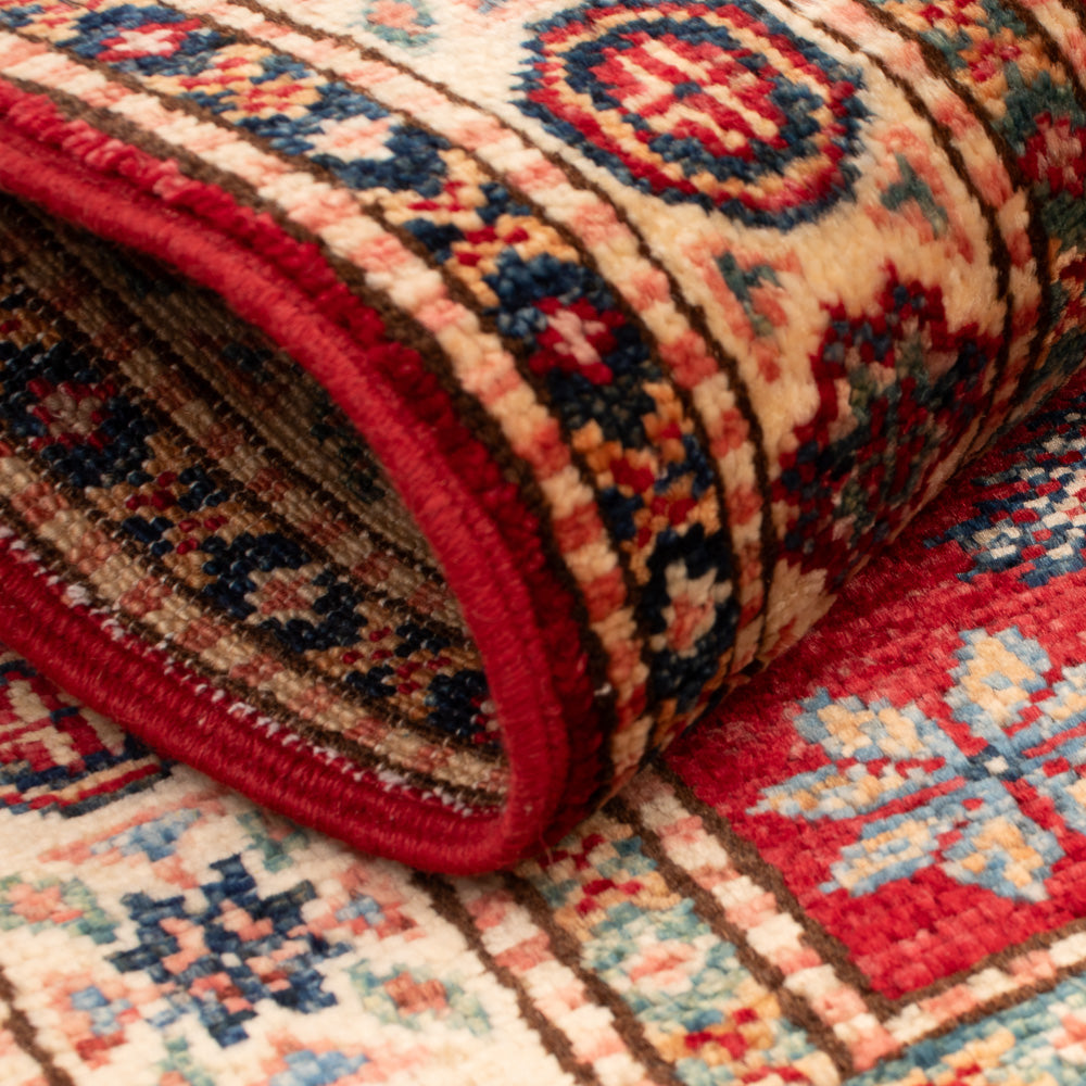 Alfombra Ziegler - Kazak - Real - 91 x 59 cm - rojo