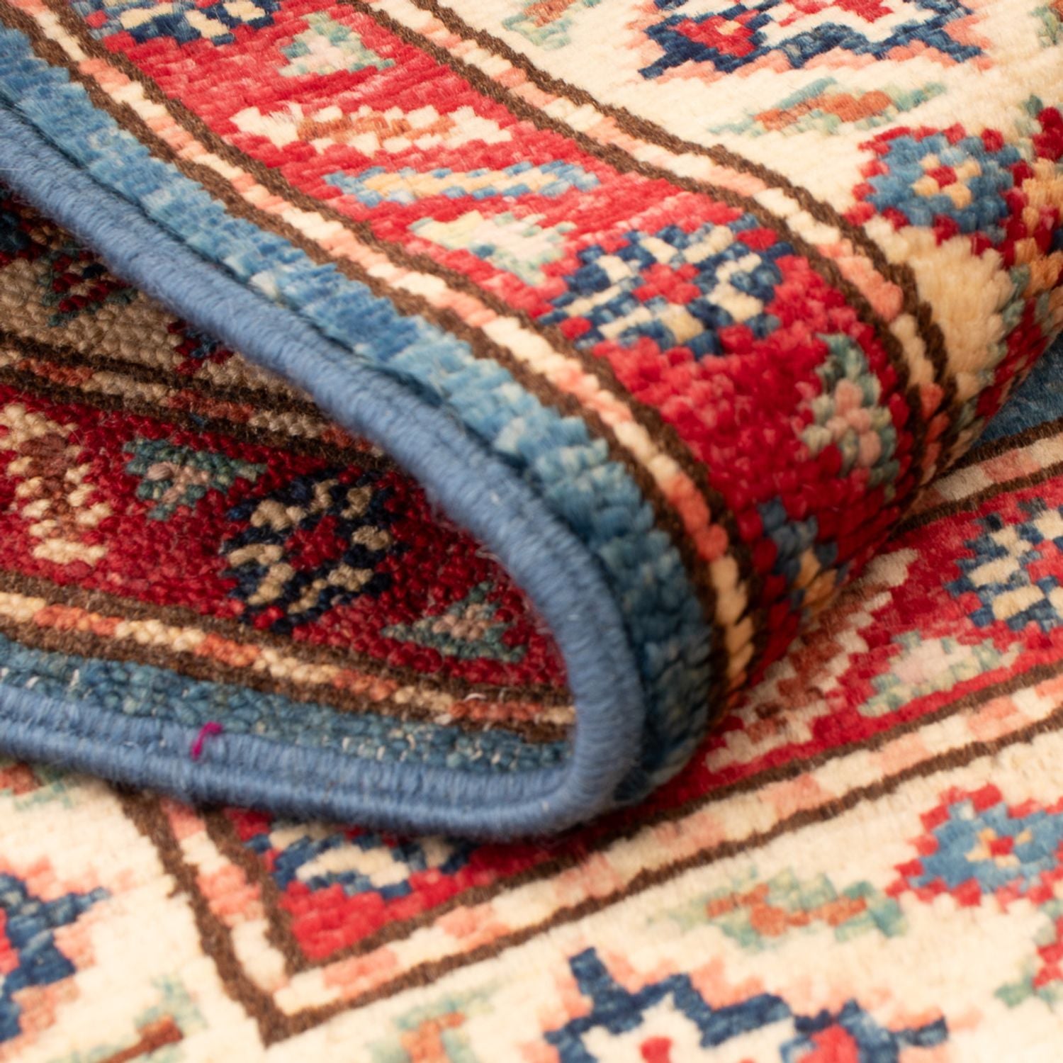 Alfombra Ziegler - Kazak - Real - 92 x 62 cm - azul
