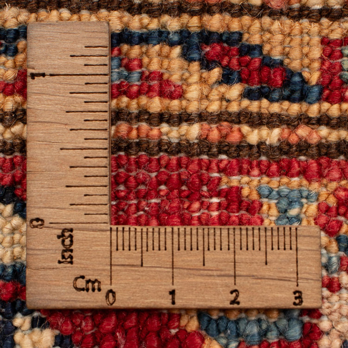 Alfombra Ziegler - Kazak - Real - 91 x 61 cm - azul petróleo