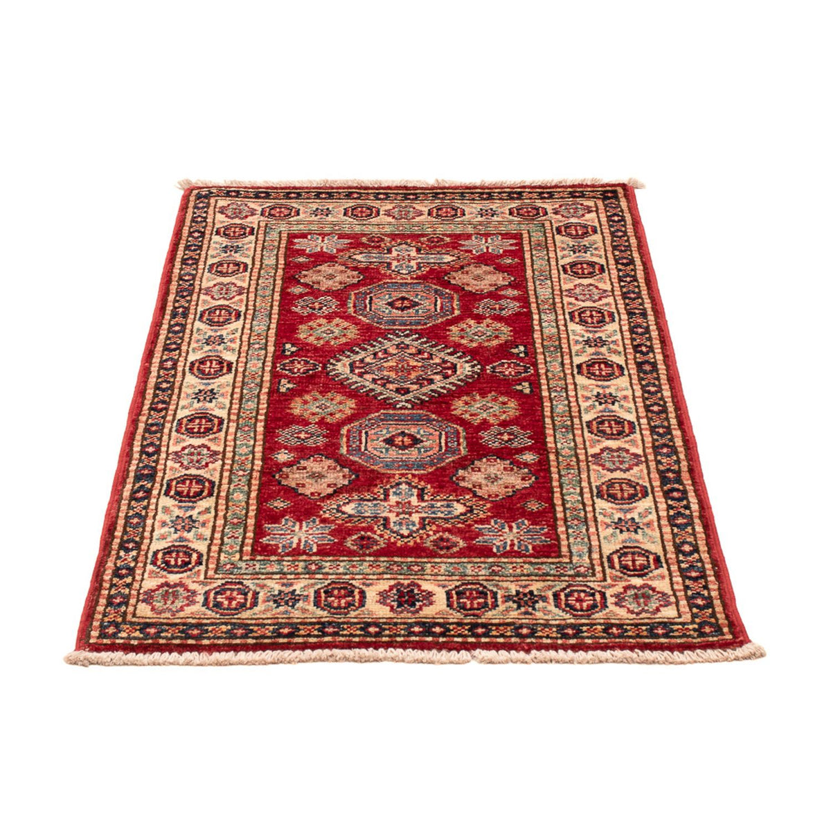 Alfombra Ziegler - Kazak - Real - 93 x 59 cm - rojo