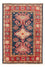 Alfombra Ziegler - Kazak - Real - 92 x 59 cm - azul petróleo