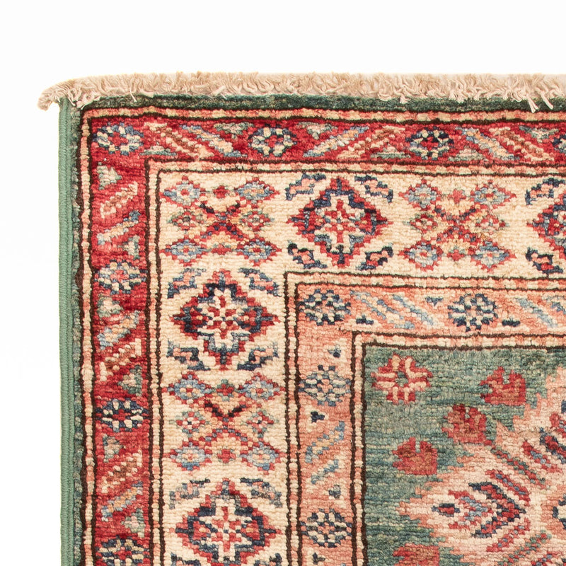 Alfombra Ziegler - Kazak - Real - 90 x 60 cm - verde
