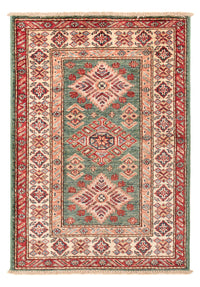 Alfombra Ziegler - Kazak - Real - 89 x 61 cm - verde