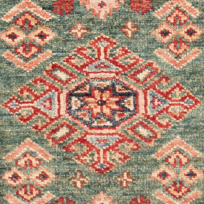 Alfombra Ziegler - Kazak - Real - 89 x 61 cm - verde