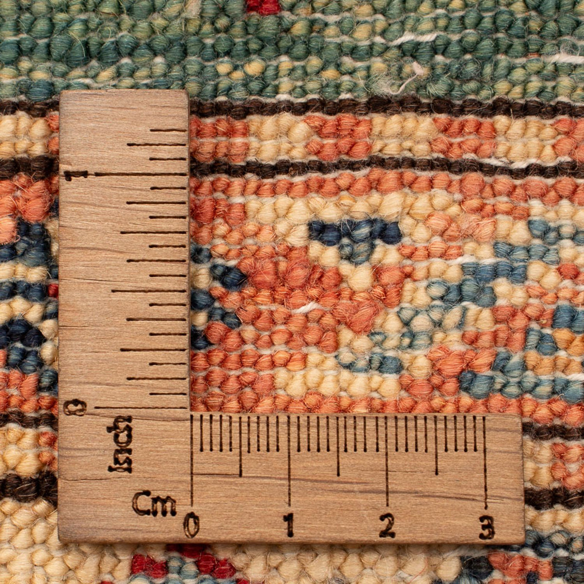 Alfombra Ziegler - Kazak - Real - 89 x 61 cm - verde