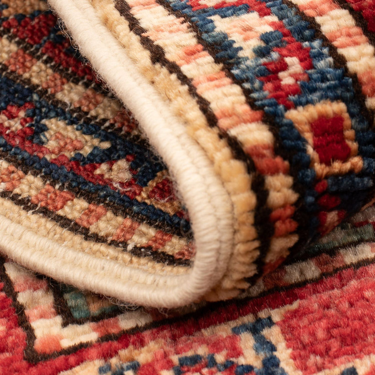 Alfombra Ziegler - Kazak - Real - 88 x 60 cm - beige claro