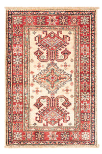 Alfombra Ziegler - Kazak - Real - 88 x 61 cm - beige