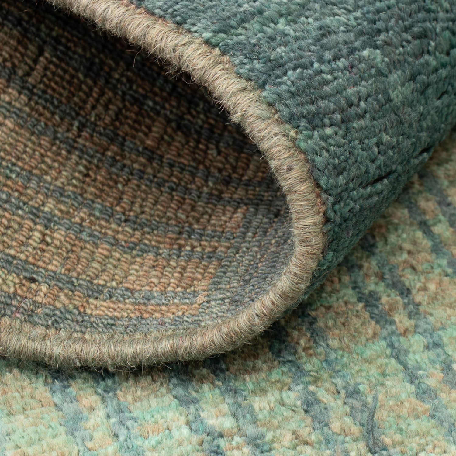 Alfombra Ziegler - Moderna - 90 x 64 cm - azul