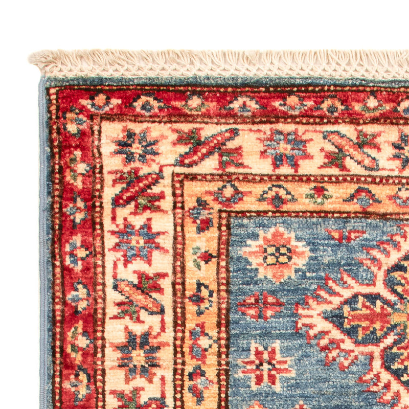 Alfombra Ziegler - Kazak - Real - 94 x 61 cm - azul