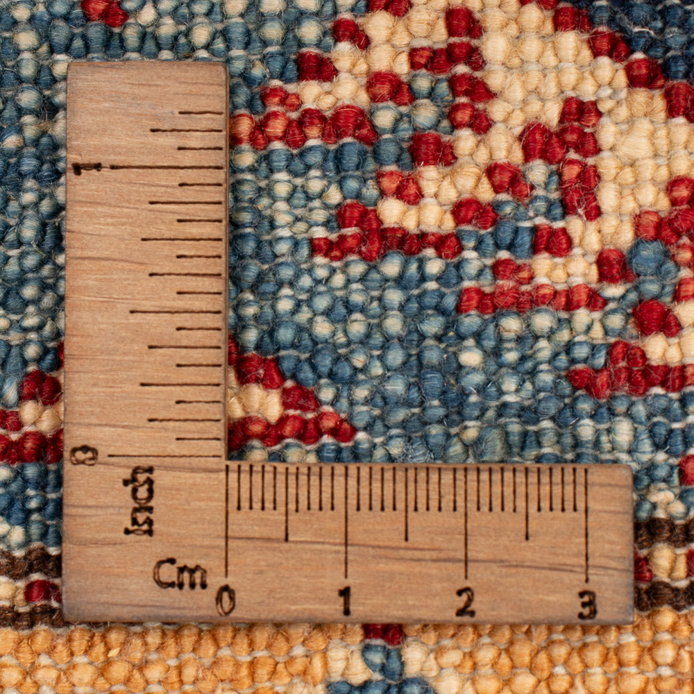 Alfombra Ziegler - Kazak - Real - 94 x 58 cm - azul