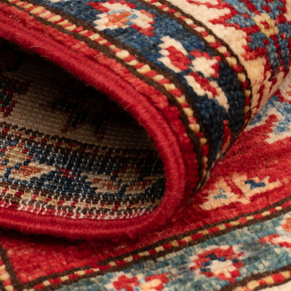 Alfombra Ziegler - Kazak - Real - 88 x 58 cm - rojo