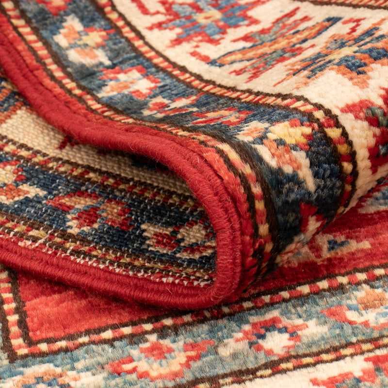 Alfombra Ziegler - Kazak - Real - 89 x 60 cm - rojo