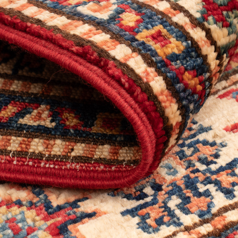 Alfombra Ziegler - Kazak - Real - 91 x 60 cm - rojo