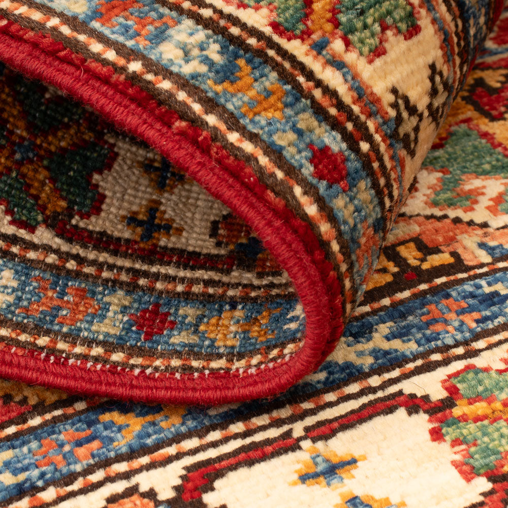 Alfombra Ziegler - Kazak - Real - 89 x 59 cm - rojo