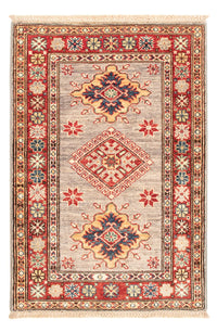 Alfombra Ziegler - Kazak - Real - 92 x 61 cm - gris claro