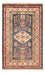 Alfombra Ziegler - Kazak - Real - 95 x 58 cm - azul petróleo