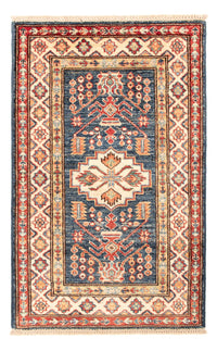 Alfombra Ziegler - Kazak - Real - 95 x 60 cm - azul petróleo