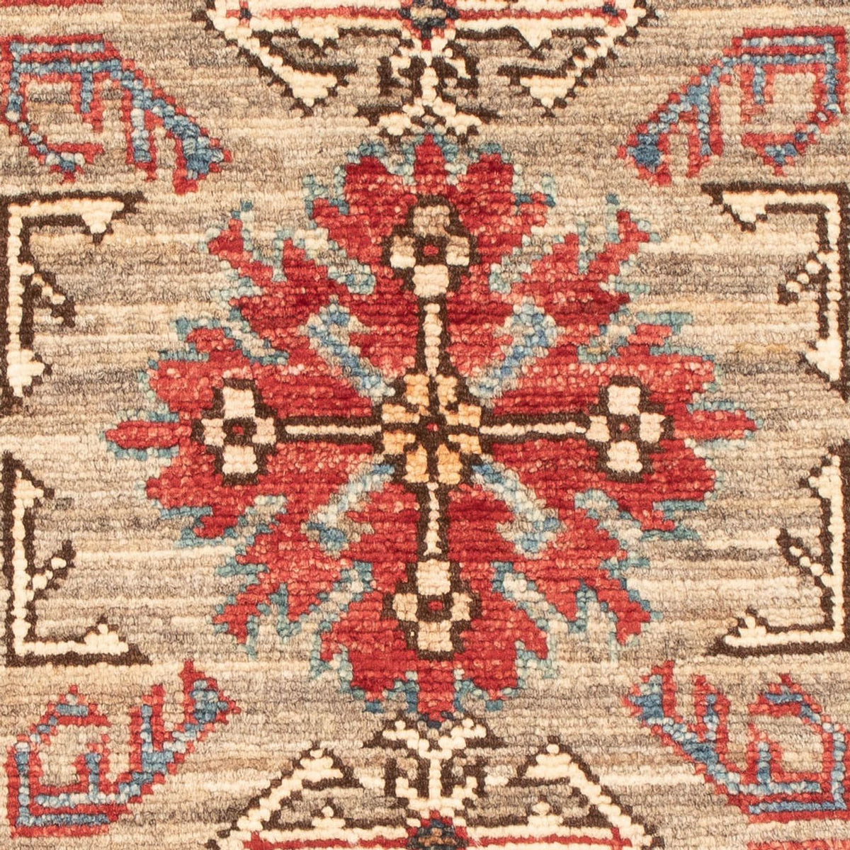 Alfombra Ziegler - Kazak - Real - 95 x 59 cm - arena